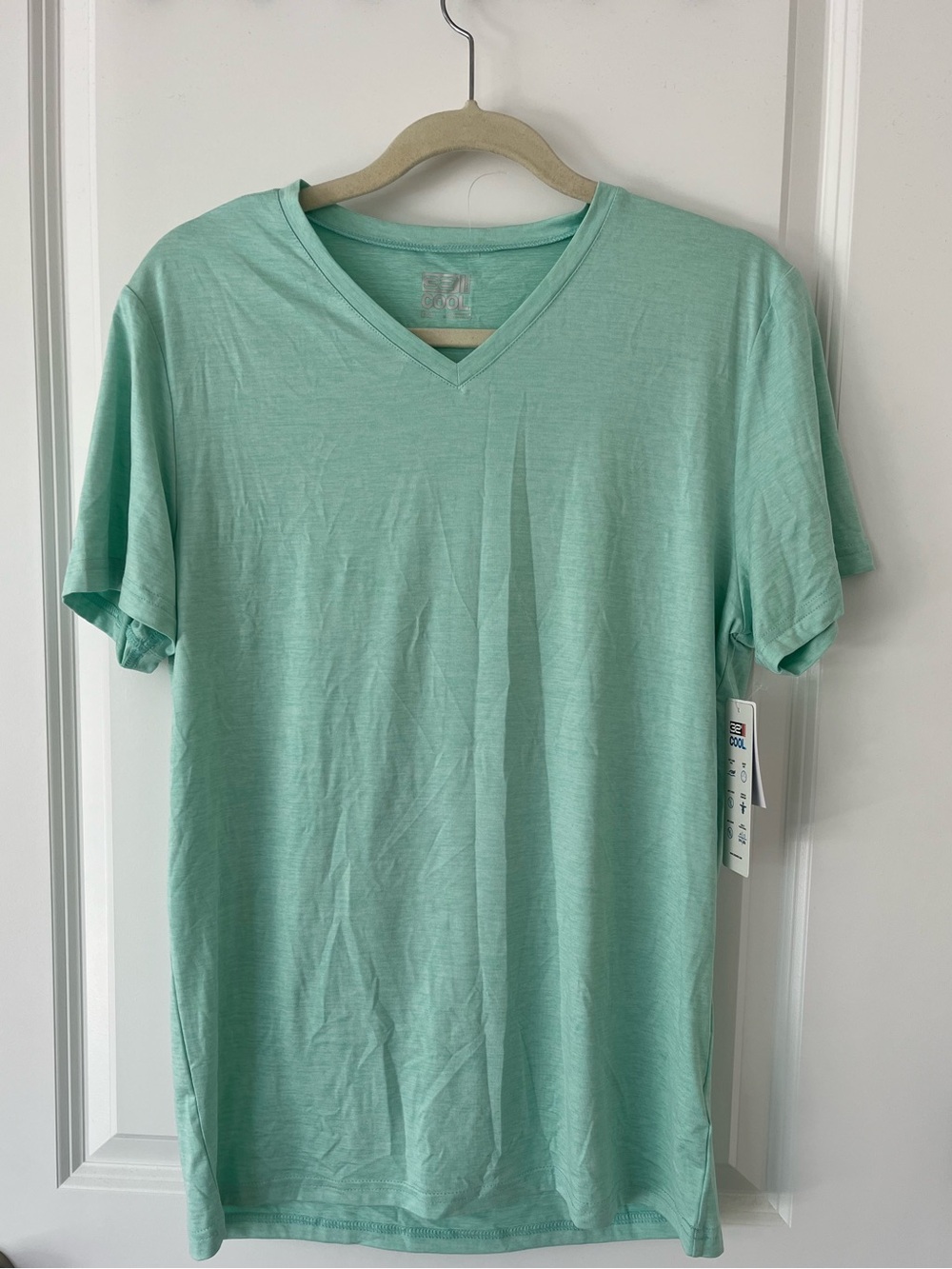 NWT Men’s Medium Teal Turquoise Short Sleeve Shirt